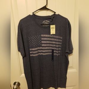 NWT Lucky Brand American Flag Shirt